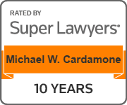 Super Lawyers 10 Years - Michael W. Cardamone